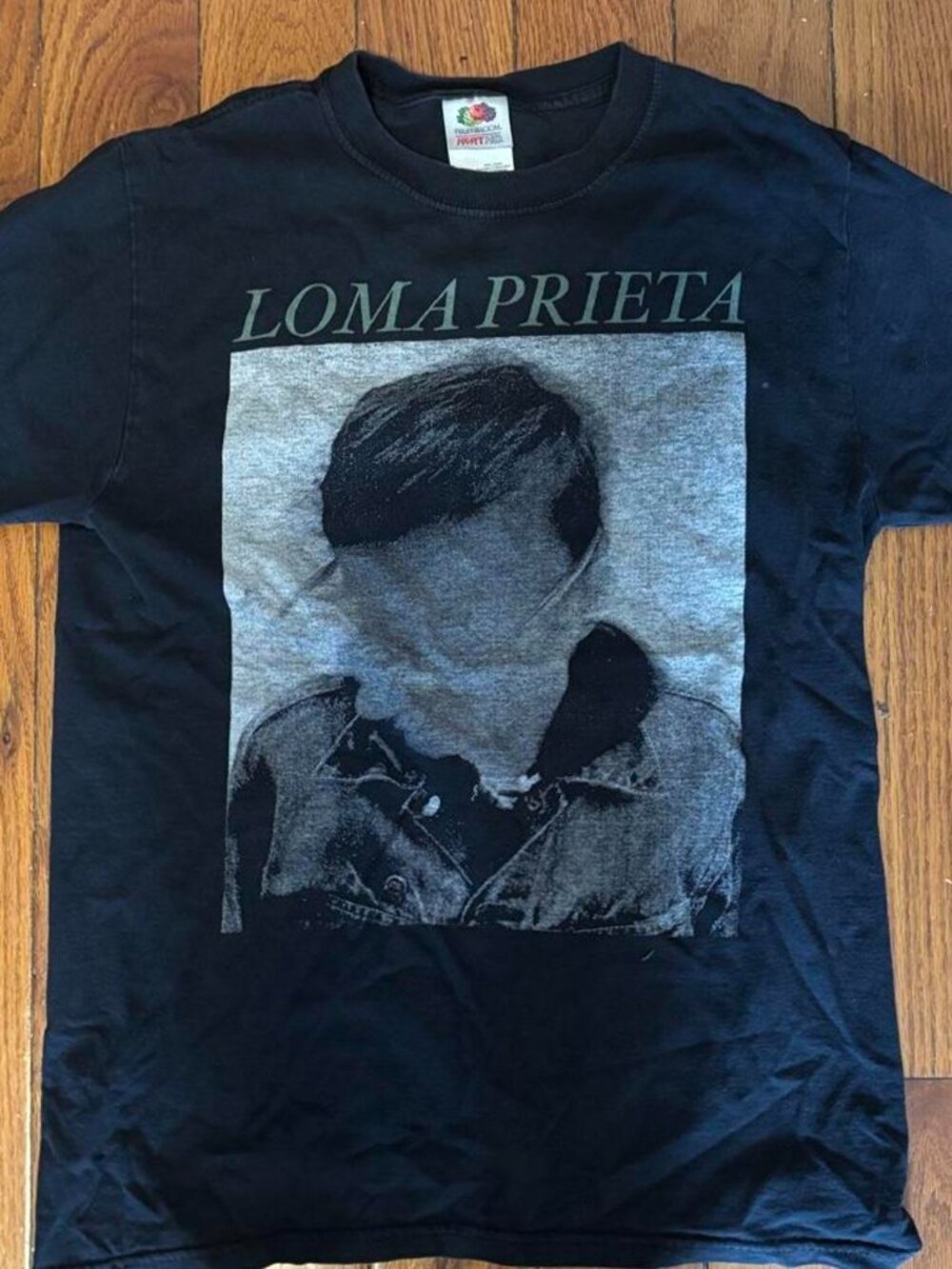 Loma Prieta - California screamo/hardcore band Men's Black T-shirt, Size Small S